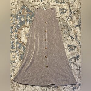 Caution to the Wind Striped Dress SZ  Medium